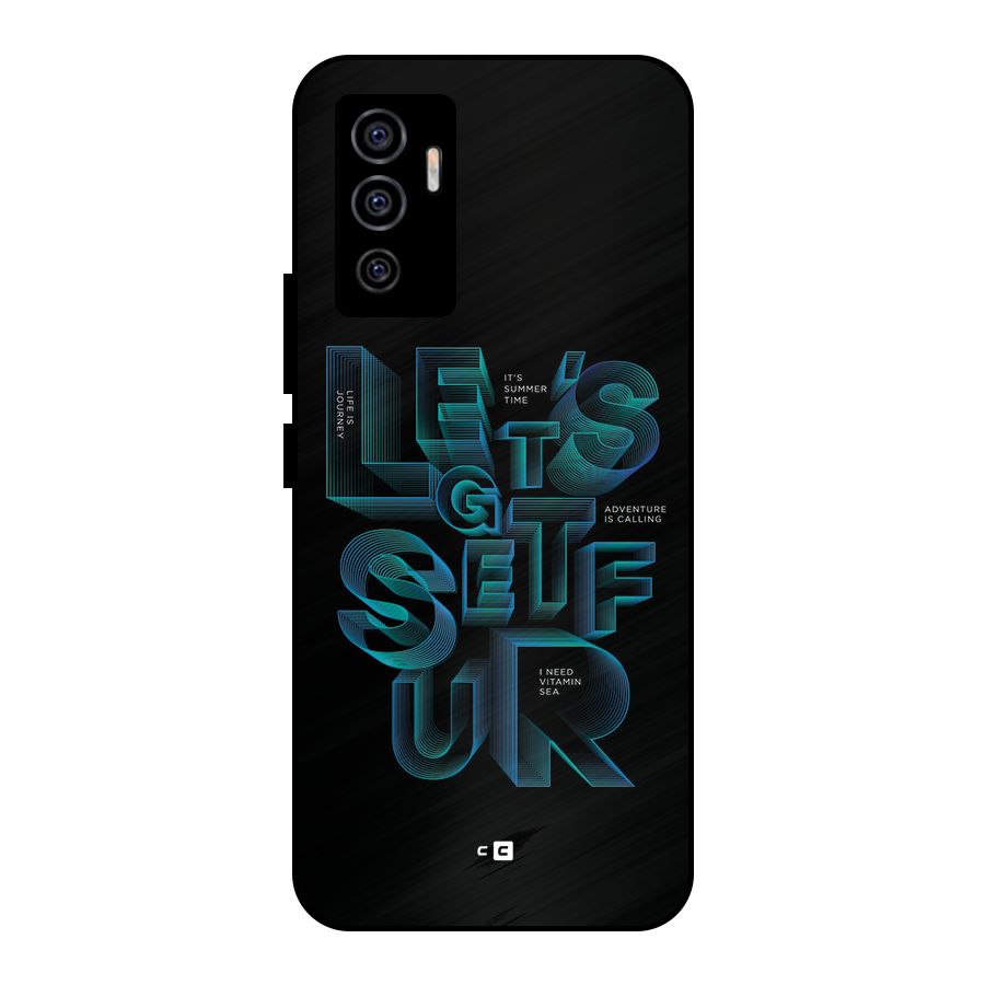 Lets Get Surf Metal Back Case for Vivo V23e