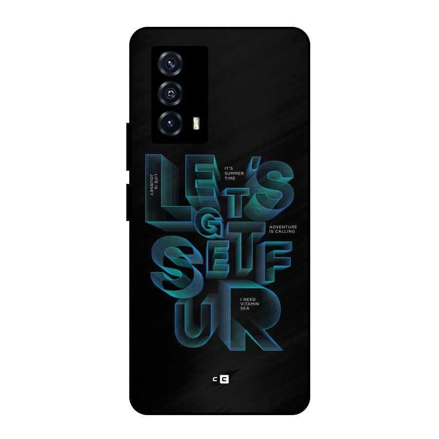 Lets Get Surf Metal Back Case for iQOO Z5