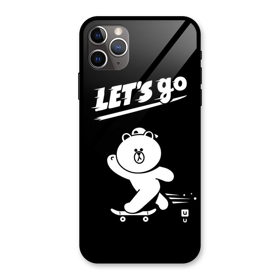 Lets Go Art Glass Back Case for iPhone 11 Pro Max