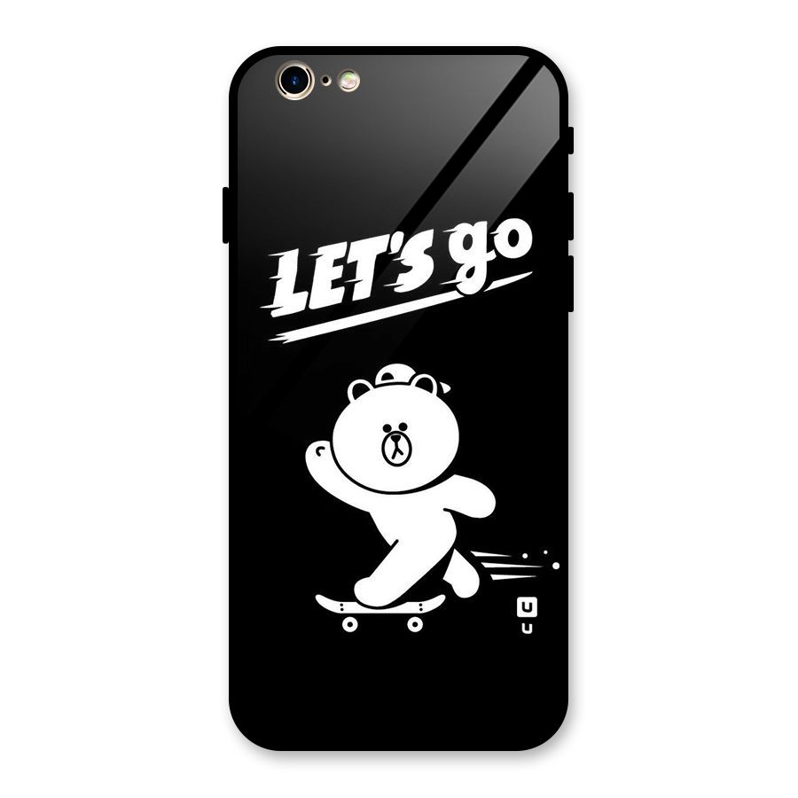 Lets Go Art Glass Back Case for iPhone 6 6S