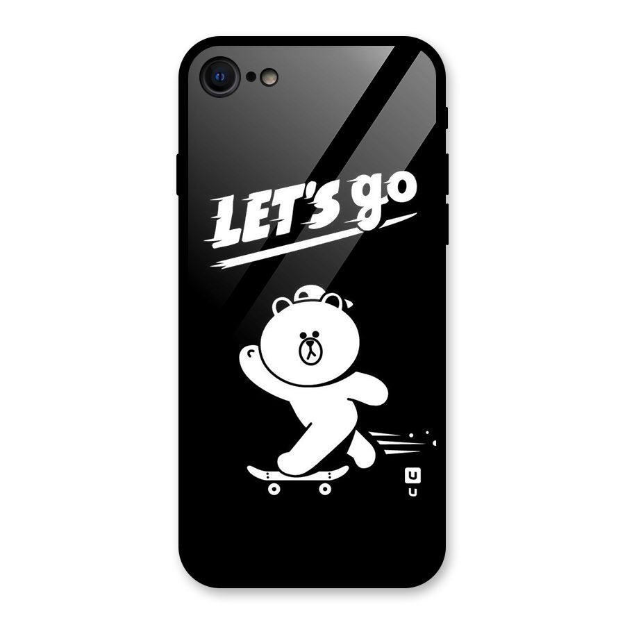 Lets Go Art Glass Back Case for iPhone 7