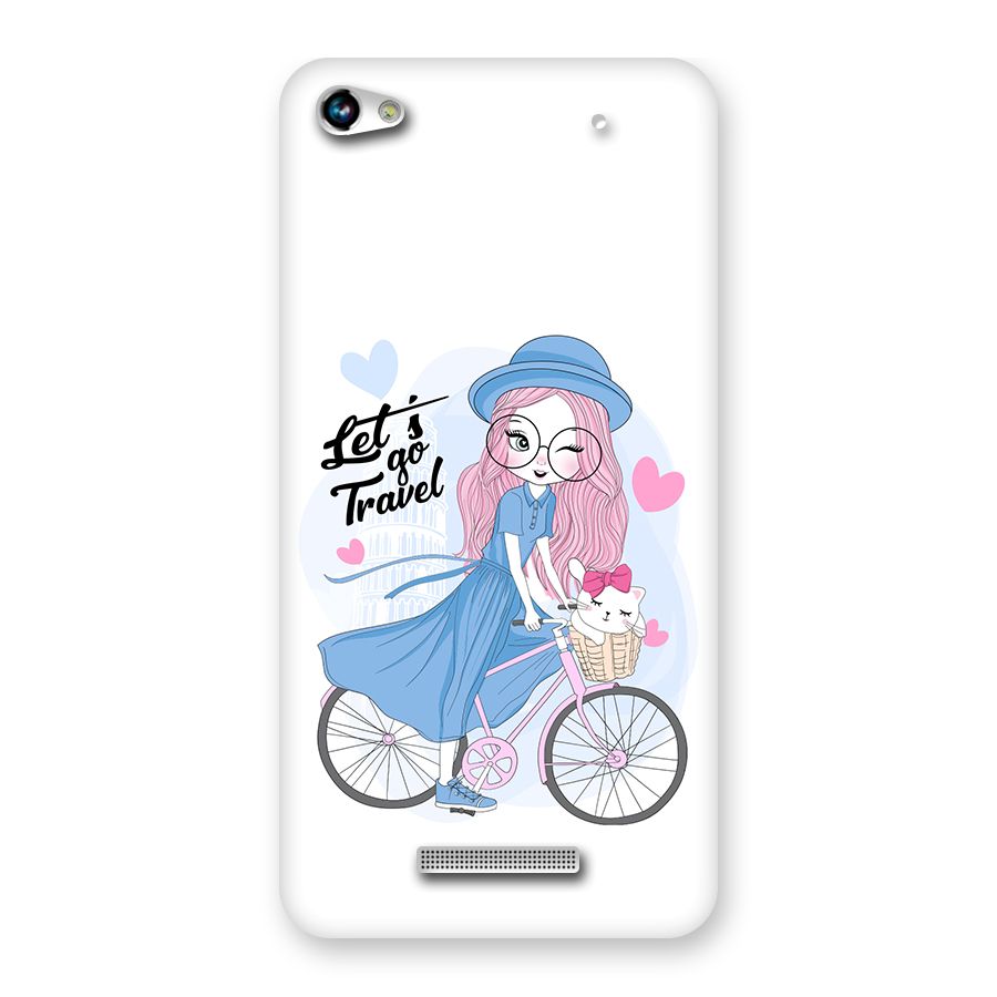 Lets Go Travel Back Case for Canvas Hue 2 A316