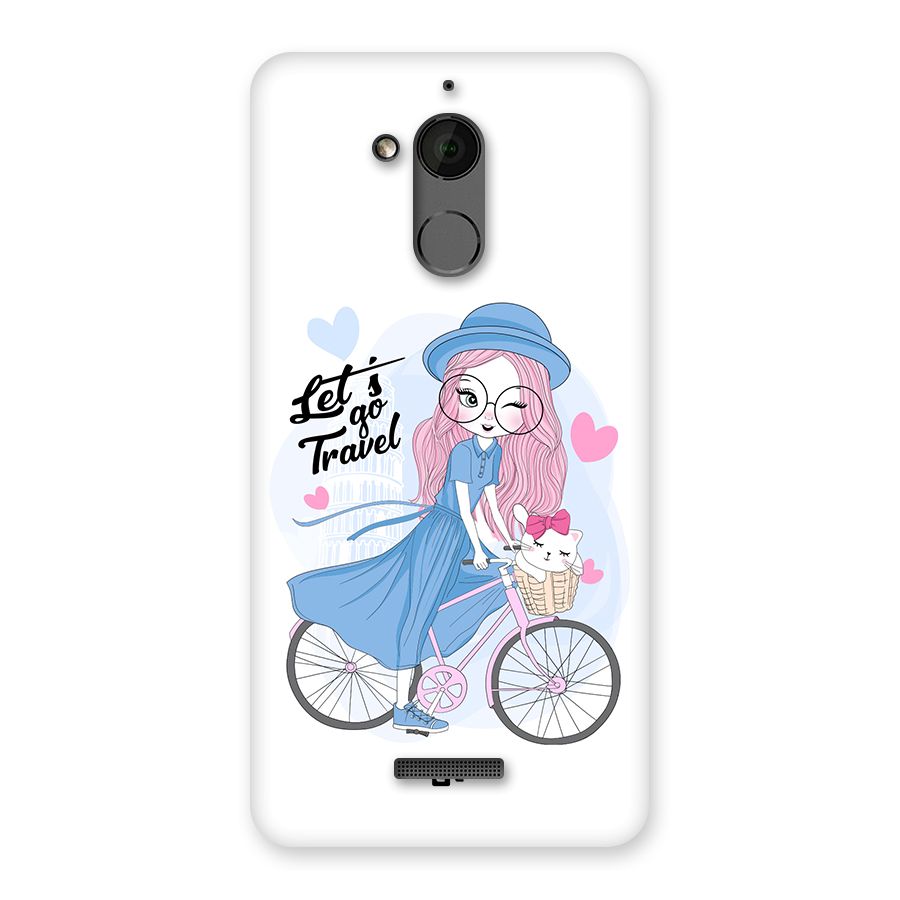 Lets Go Travel Back Case for Coolpad Note 5