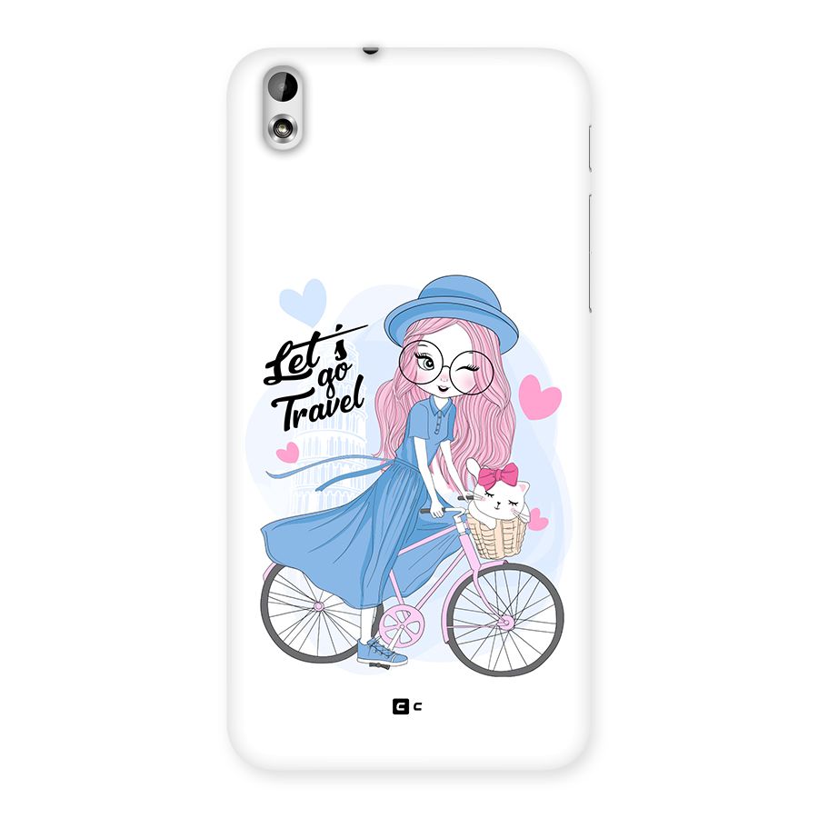 Lets Go Travel Back Case for Desire 816g