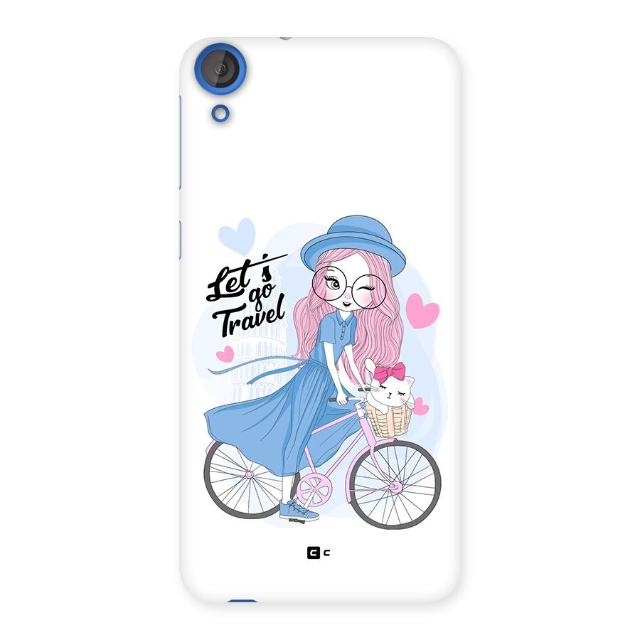 Lets Go Travel Back Case for Desire 820