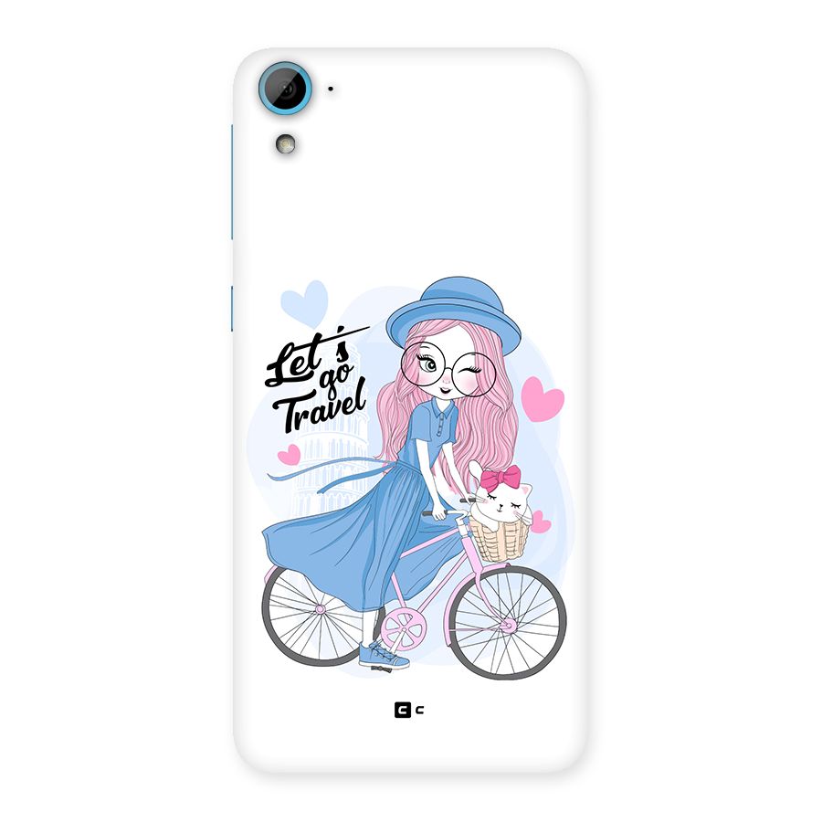 Lets Go Travel Back Case for Desire 826