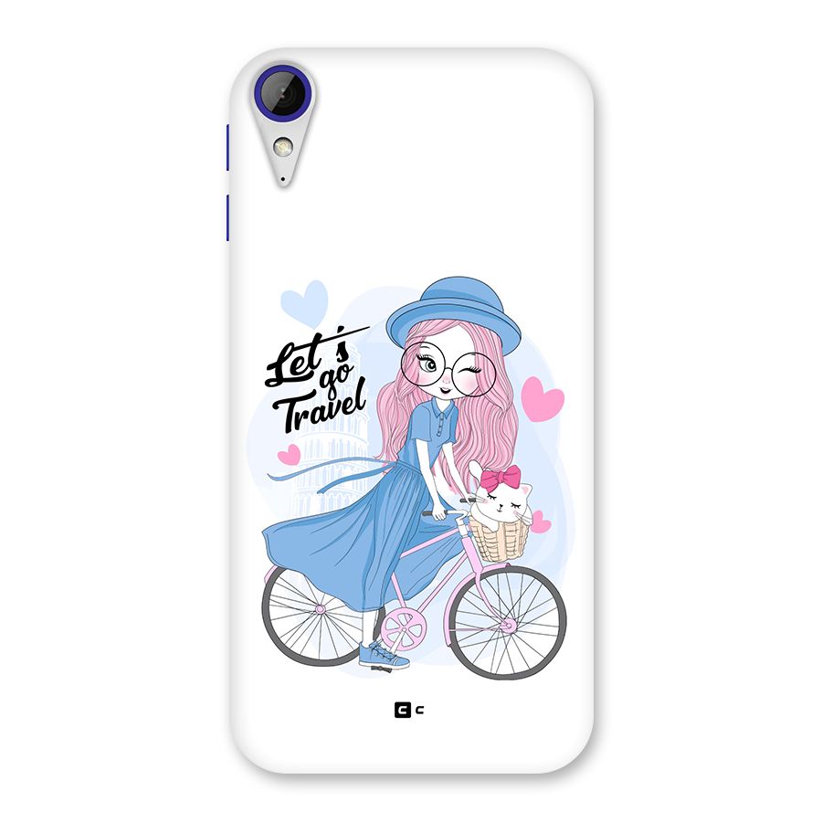 Lets Go Travel Back Case for Desire 830