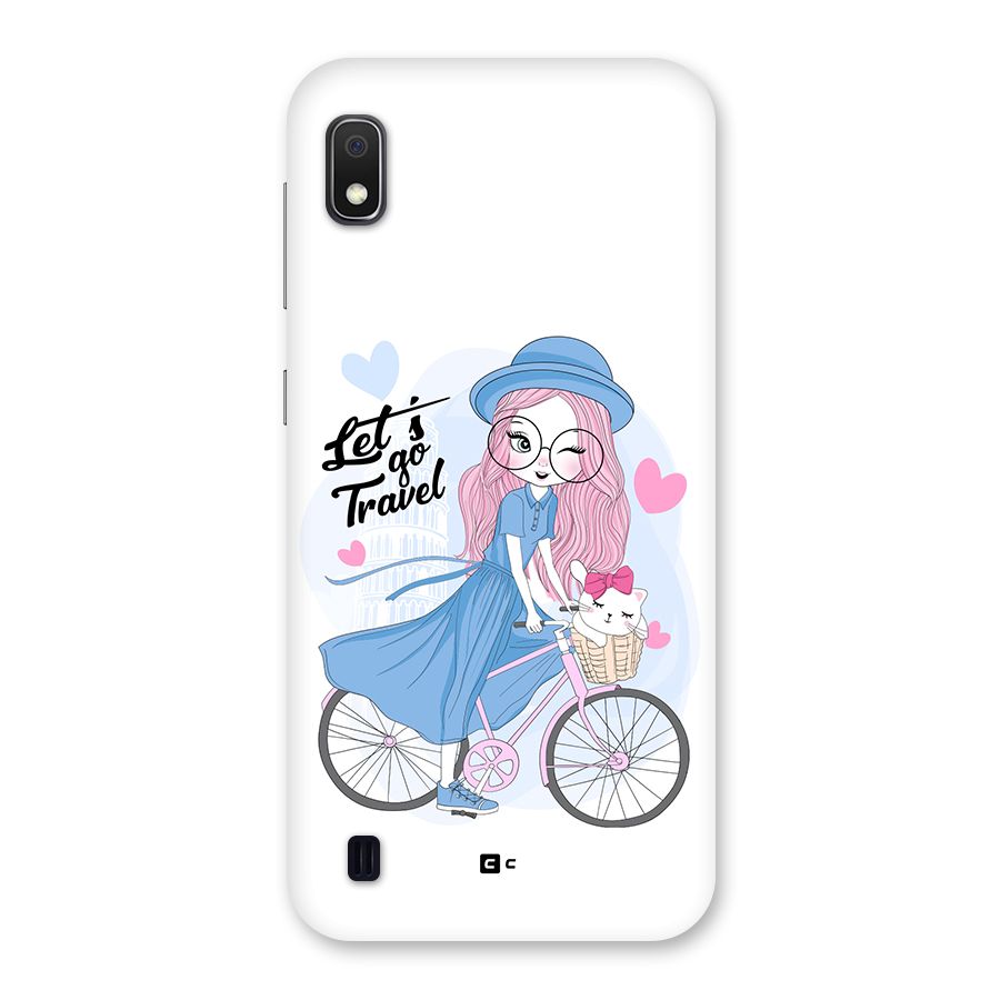 Lets Go Travel Back Case for Galaxy A10