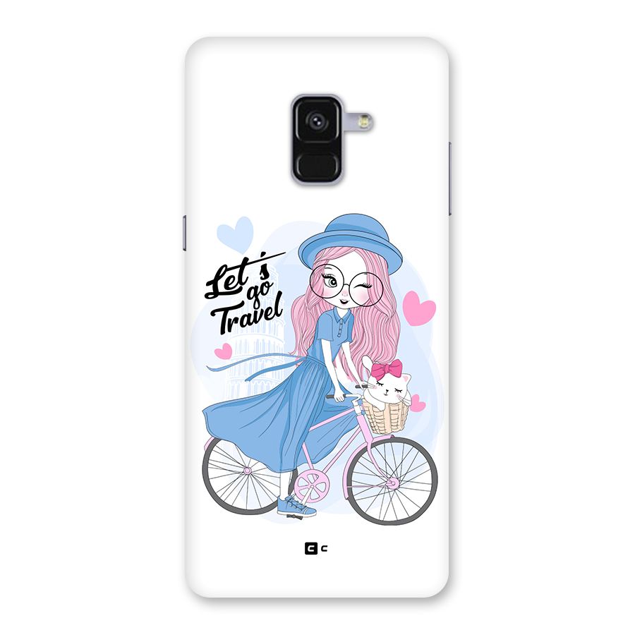 Lets Go Travel Back Case for Galaxy A8 Plus