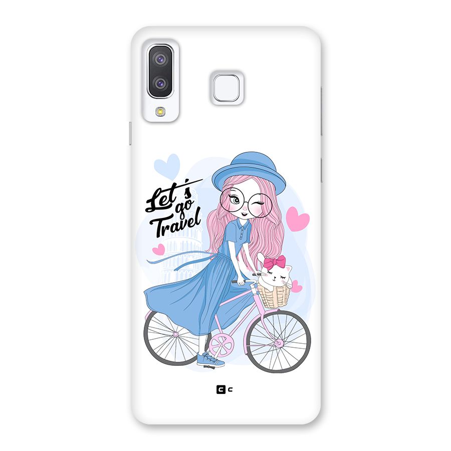 Lets Go Travel Back Case for Galaxy A8 Star