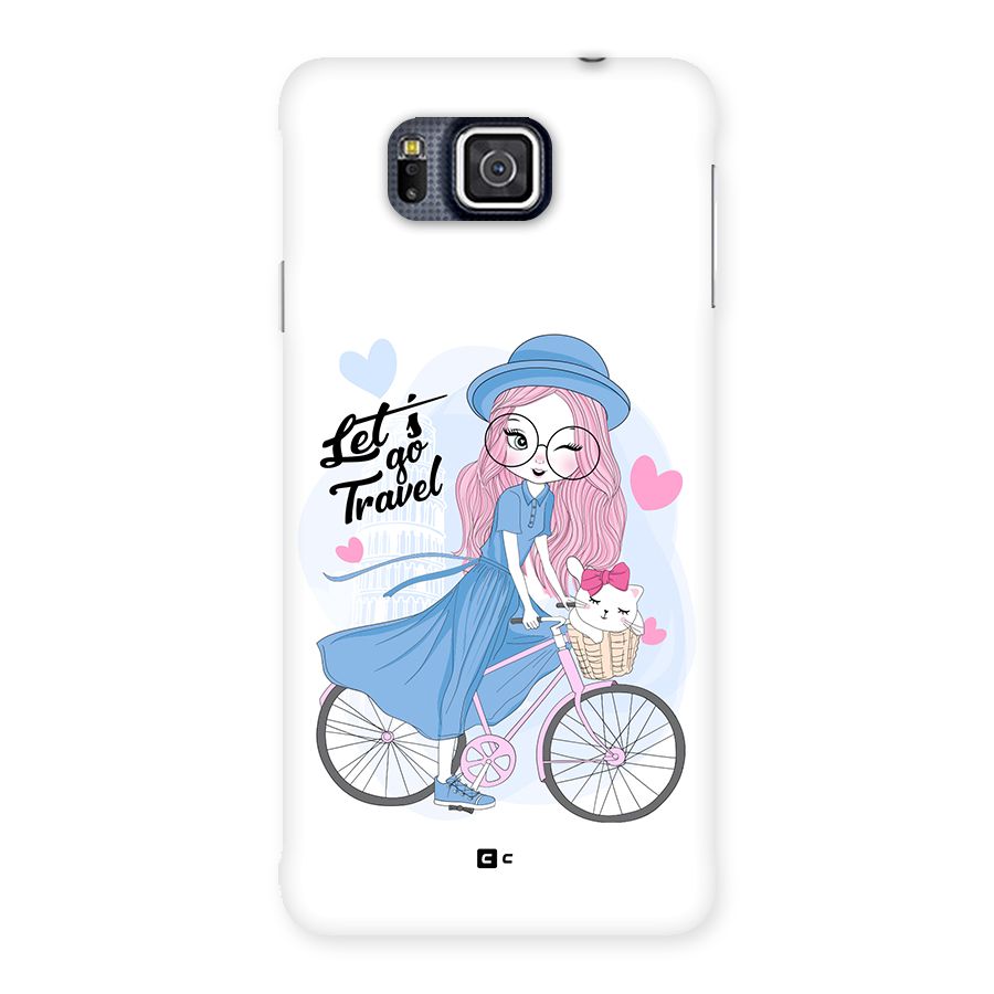 Lets Go Travel Back Case for Galaxy Alpha