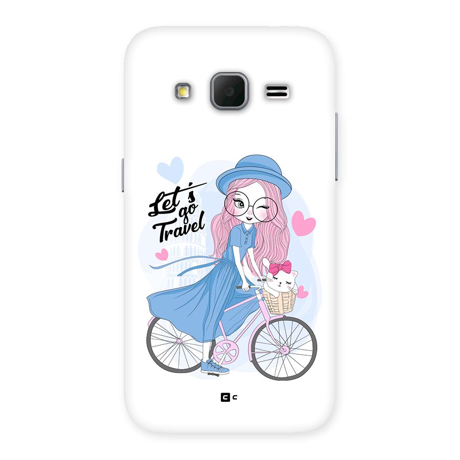 Lets Go Travel Back Case for Galaxy Core Prime