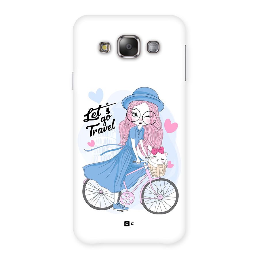 Lets Go Travel Back Case for Galaxy E7