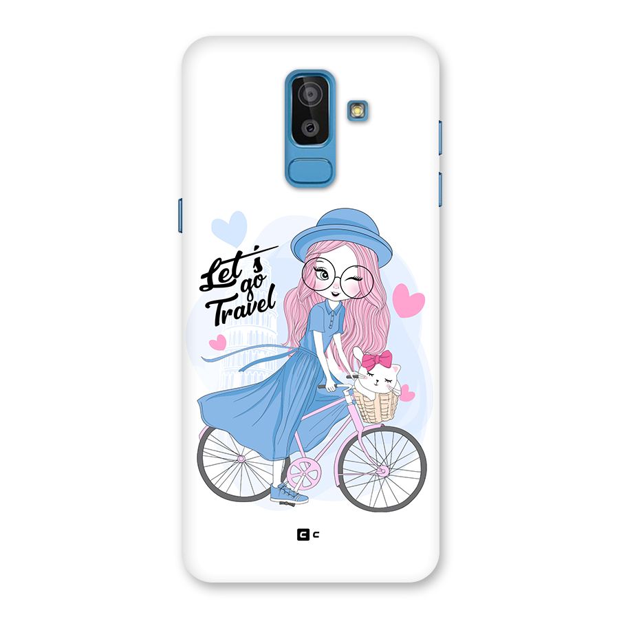 Lets Go Travel Back Case for Galaxy J8