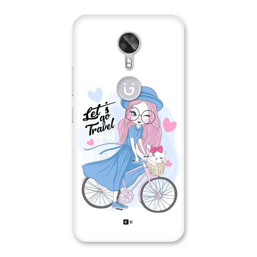 Lets Go Travel Back Case for Gionee A1
