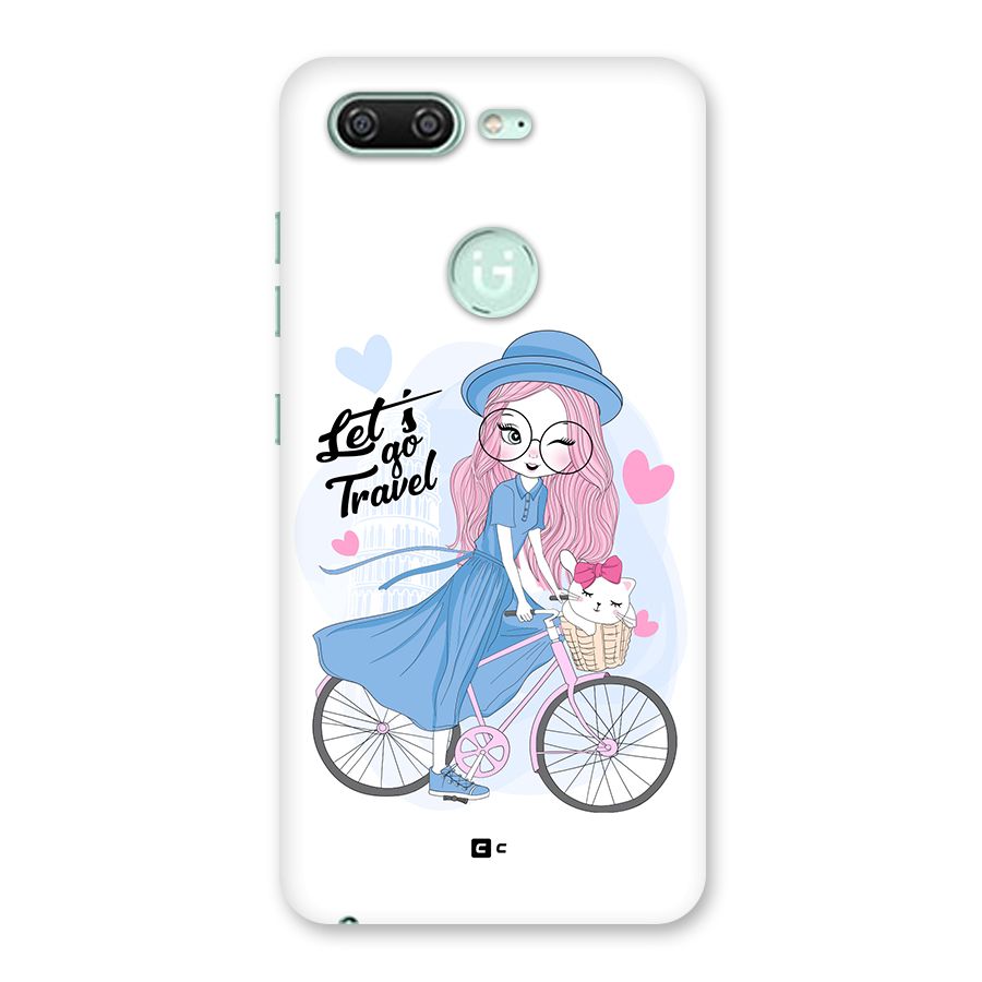 Lets Go Travel Back Case for Gionee S10