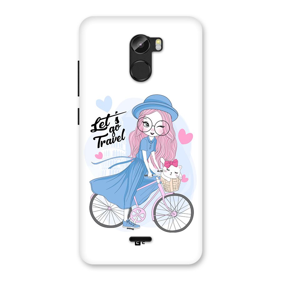 Lets Go Travel Back Case for Gionee X1
