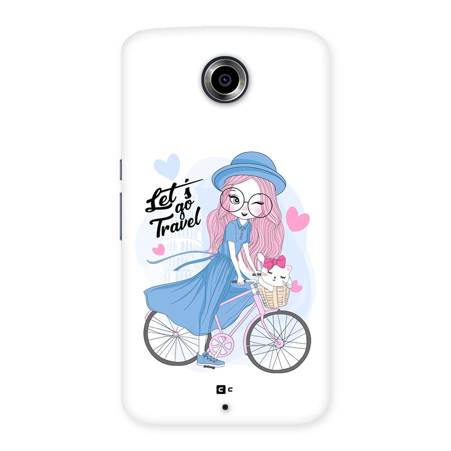 Lets Go Travel Back Case for Google Nexus 6