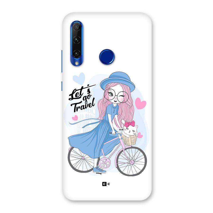 Lets Go Travel Back Case for Honor 20i