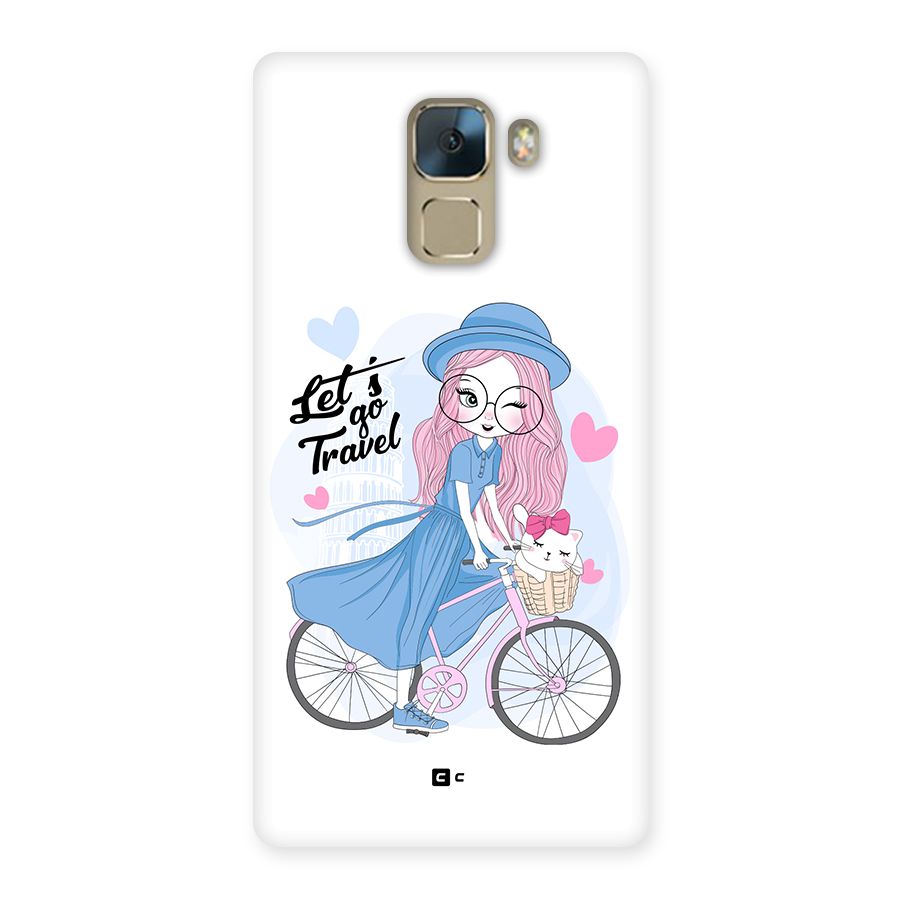 Lets Go Travel Back Case for Honor 7