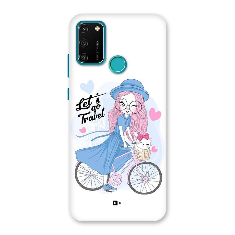 Lets Go Travel Back Case for Honor 9A