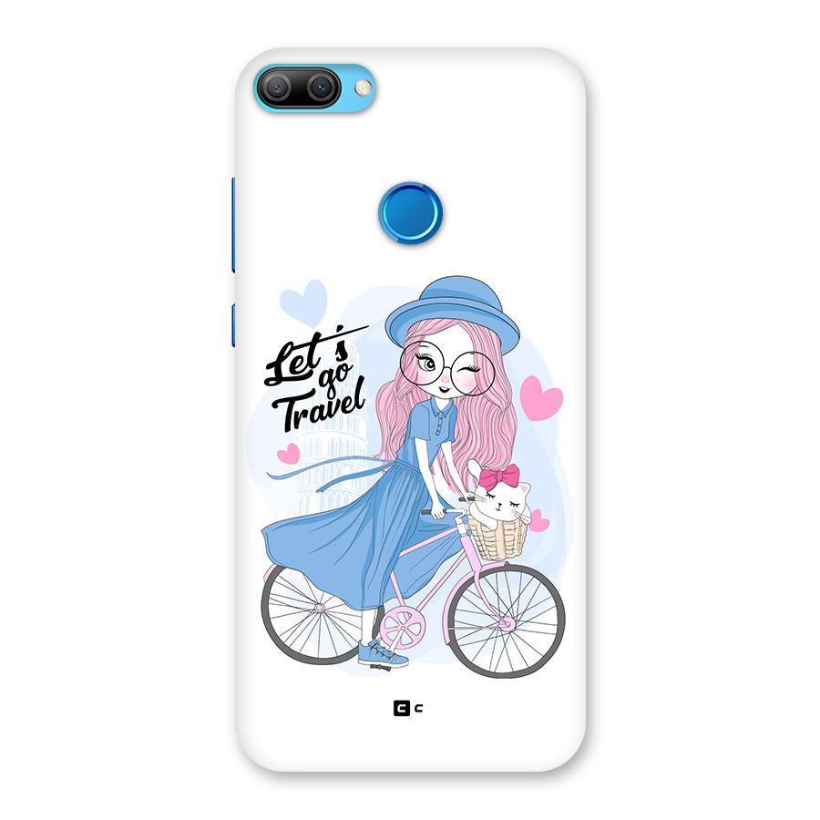 Lets Go Travel Back Case for Honor 9N