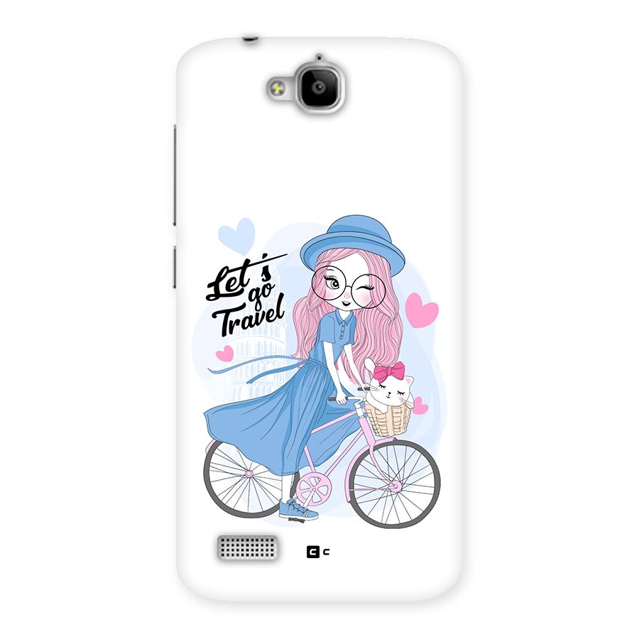 Lets Go Travel Back Case for Honor Holly