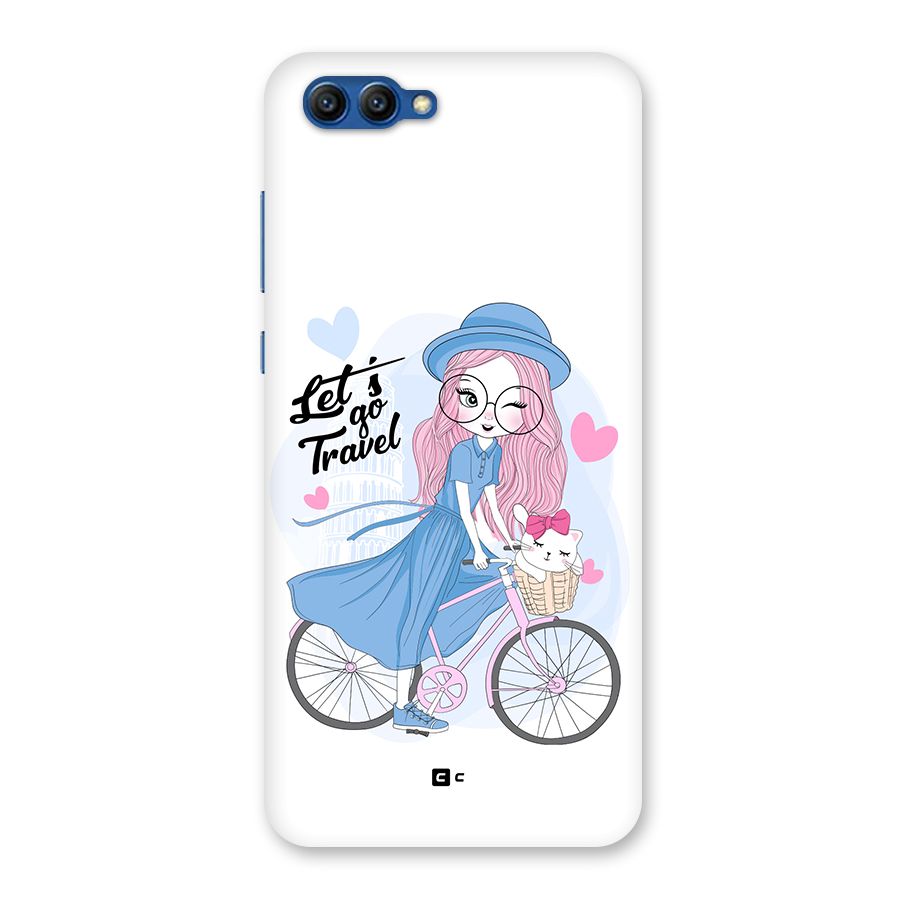 Lets Go Travel Back Case for Honor View 10