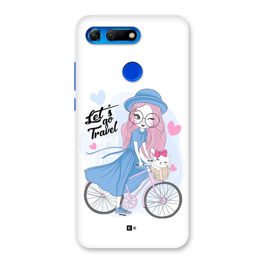Lets Go Travel Back Case for Honor View 20