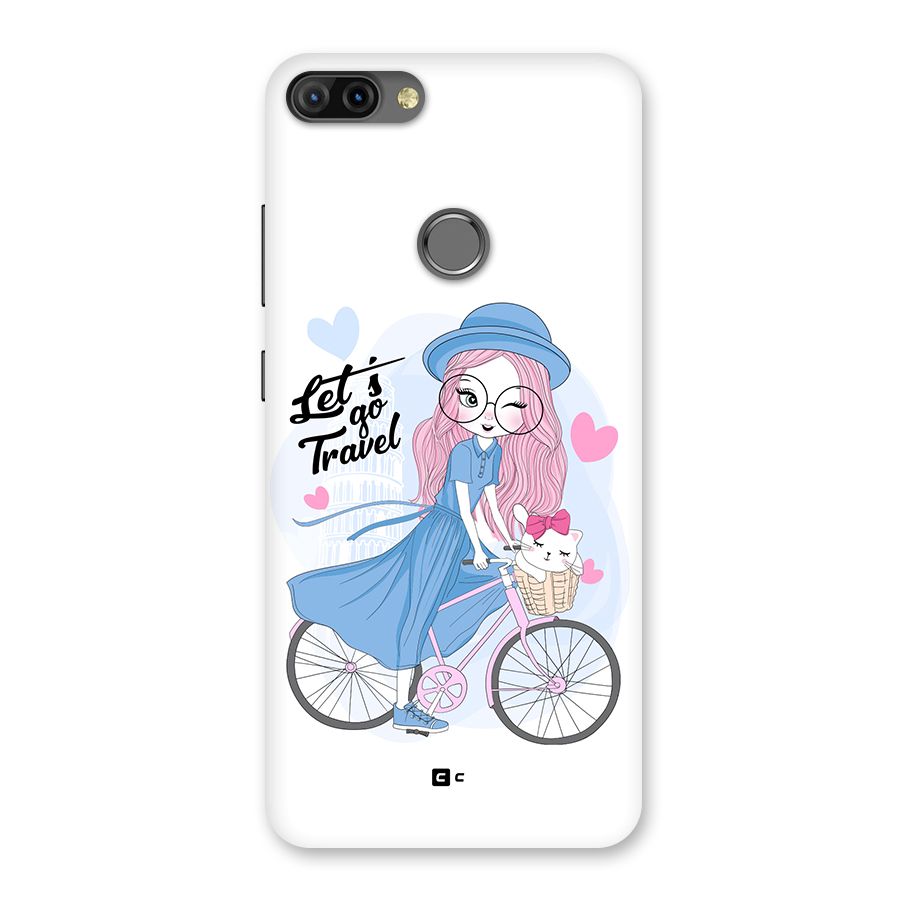Lets Go Travel Back Case for Infinix Hot 6 Pro