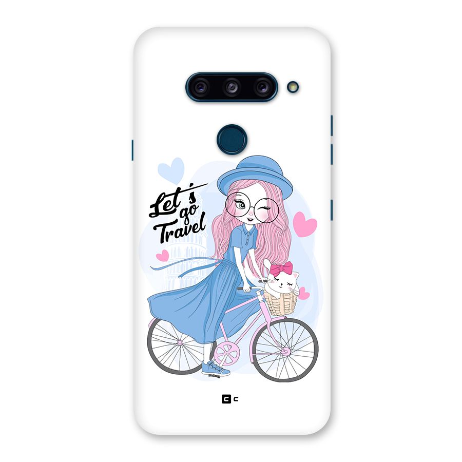 Lets Go Travel Back Case for LG  V40 ThinQ