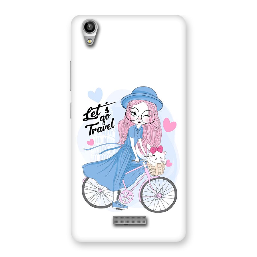 Lets Go Travel Back Case for Lava Pixel V1