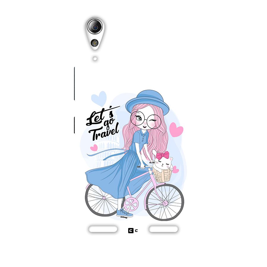 Lets Go Travel Back Case for Lenovo A6000 Plus