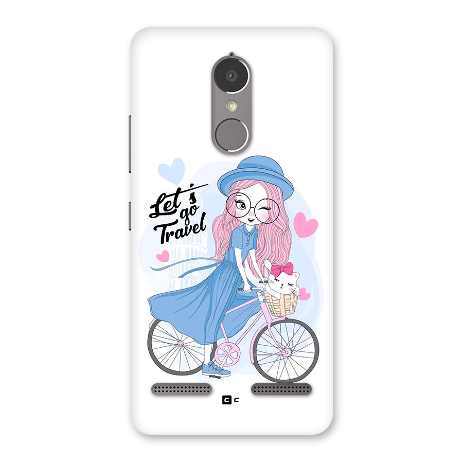 Lets Go Travel Back Case for Lenovo K6 Power