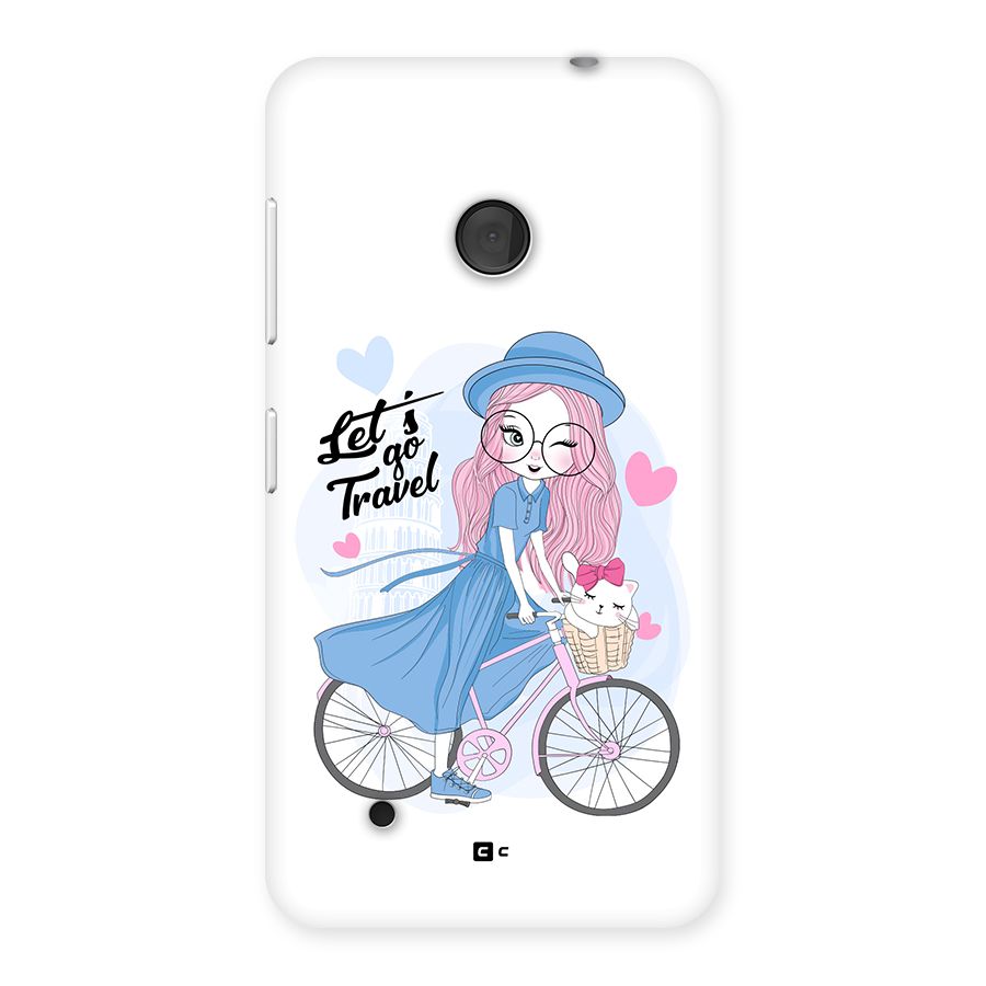 Lets Go Travel Back Case for Lumia 530