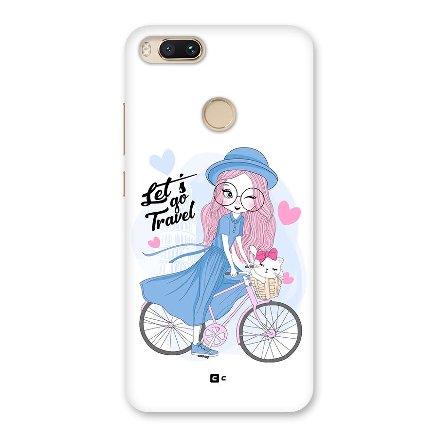 Lets Go Travel Back Case for Mi A1