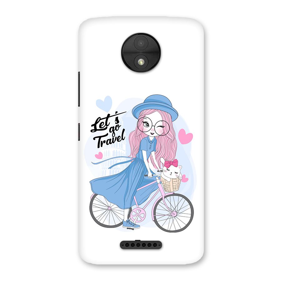 Lets Go Travel Back Case for Moto C