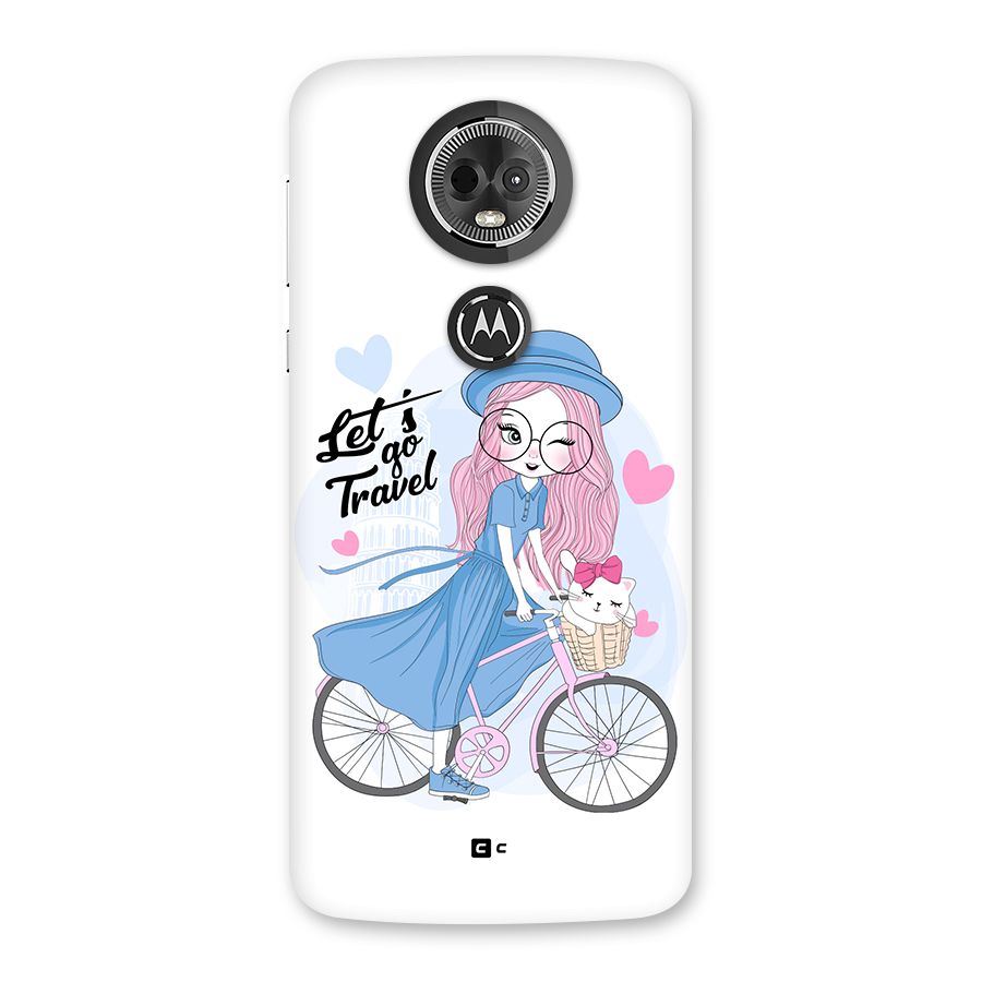 Lets Go Travel Back Case for Moto E5 Plus