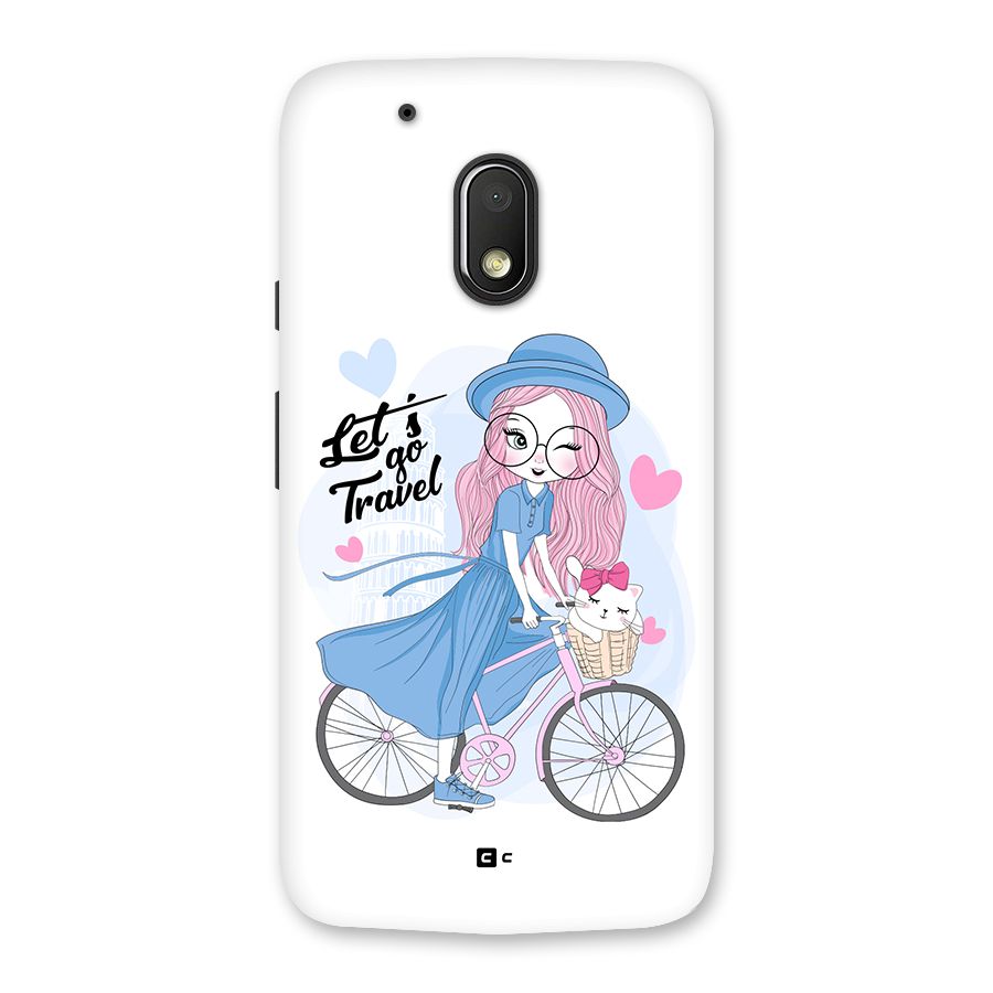 Lets Go Travel Back Case for Moto G4 Play