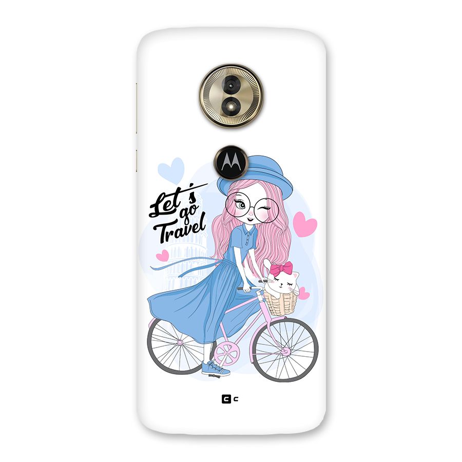 Lets Go Travel Back Case for Moto G6 Play