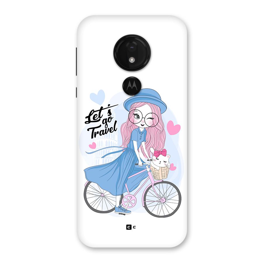 Lets Go Travel Back Case for Moto G7 Power