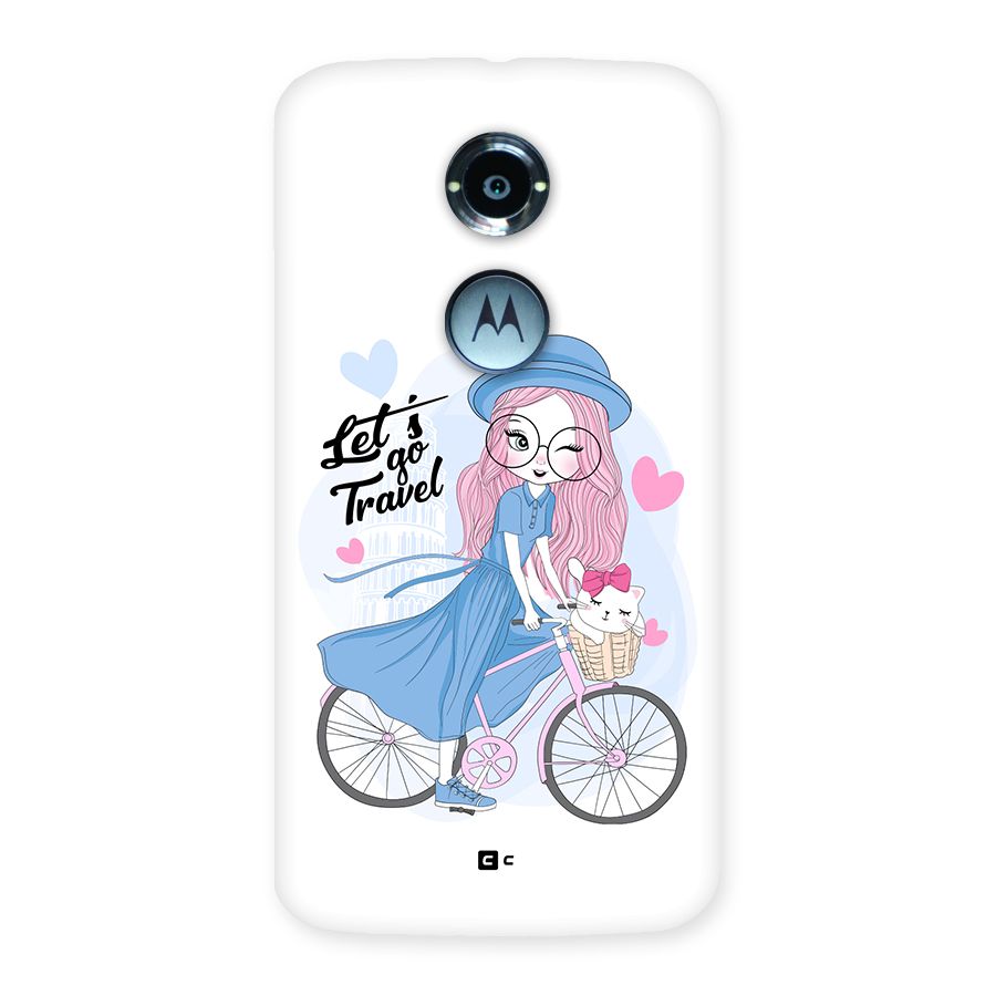 Lets Go Travel Back Case for Moto X2