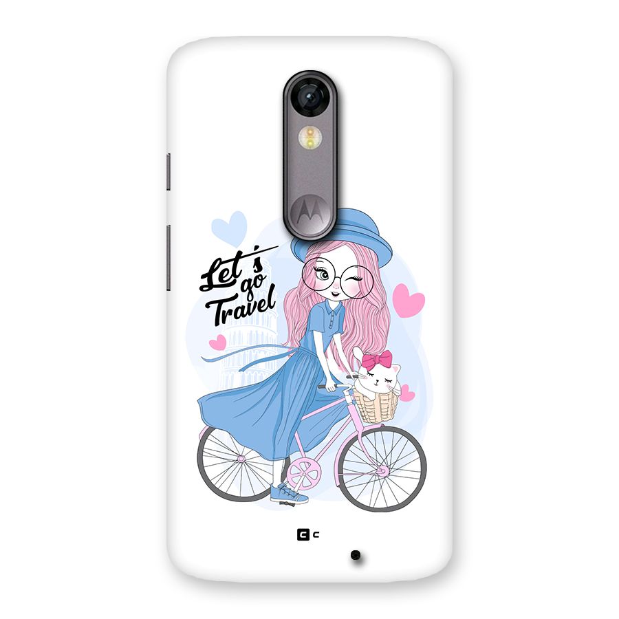 Lets Go Travel Back Case for Moto X Force