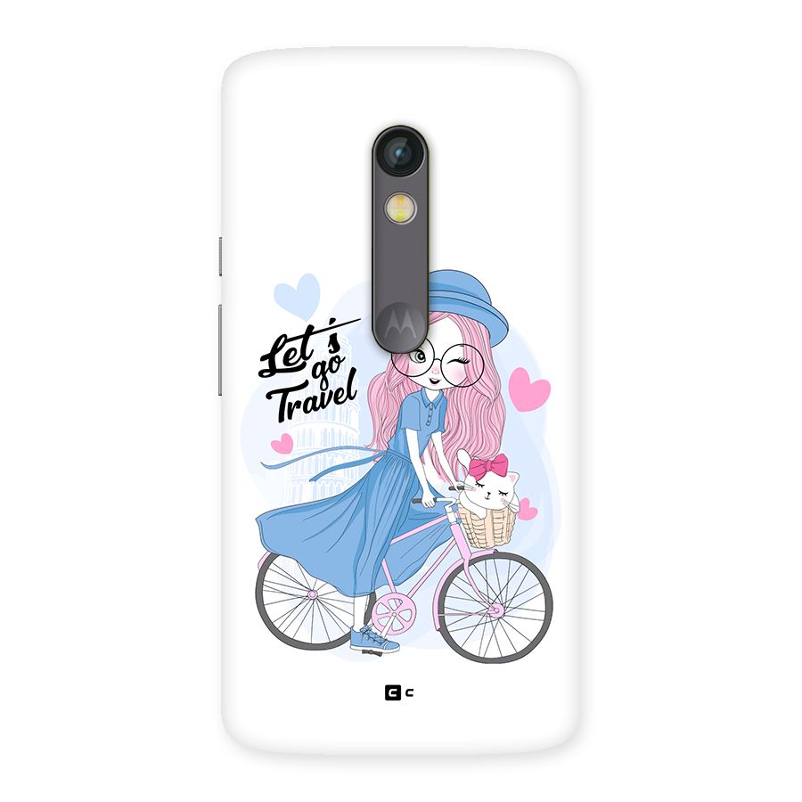 Lets Go Travel Back Case for Moto X Play