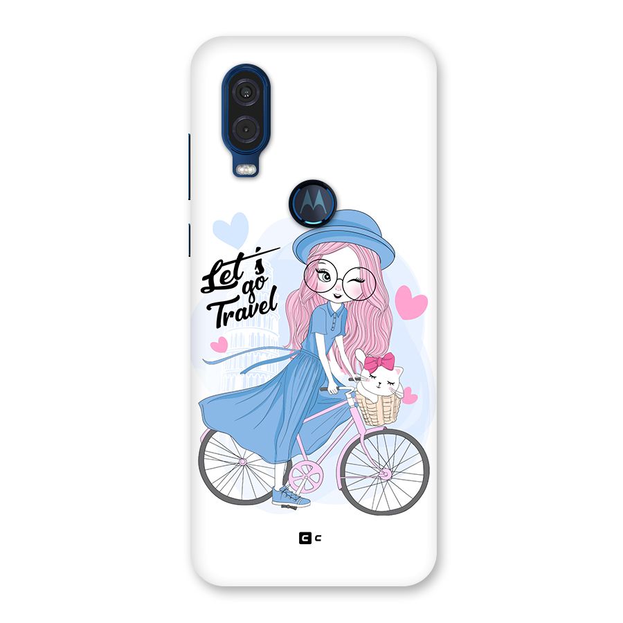 Lets Go Travel Back Case for Motorola One Vision
