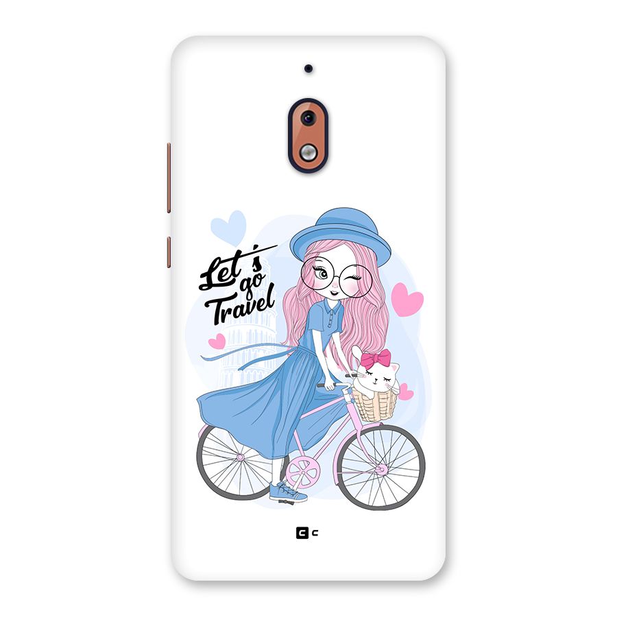 Lets Go Travel Back Case for Nokia 2.1
