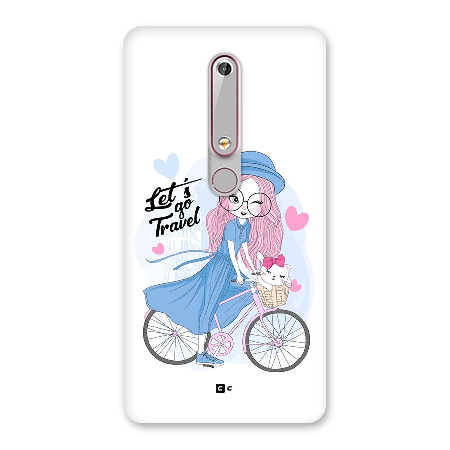 Lets Go Travel Back Case for Nokia 6.1