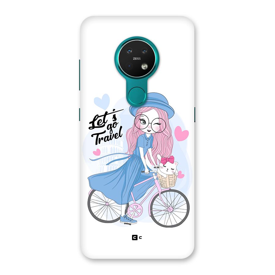 Lets Go Travel Back Case for Nokia 7.2