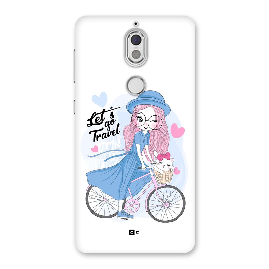 Lets Go Travel Back Case for Nokia 7