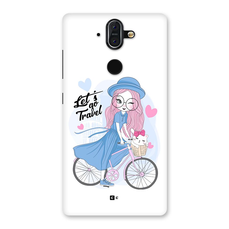 Lets Go Travel Back Case for Nokia 8 Sirocco